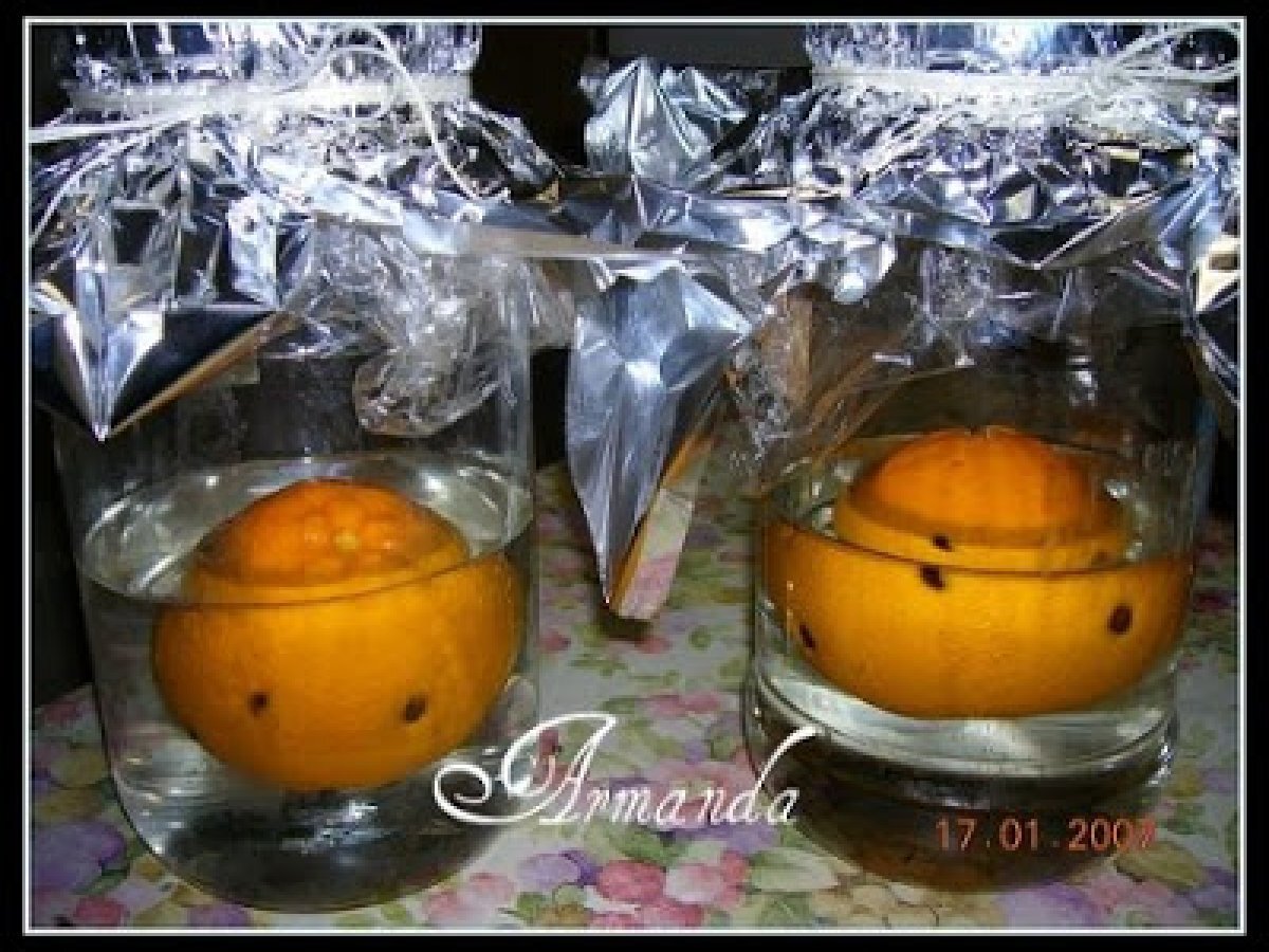 Grappa all'arancia e caffé