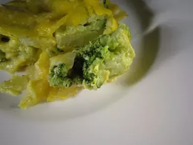 Gratin di broccoli e patate allo zafferano