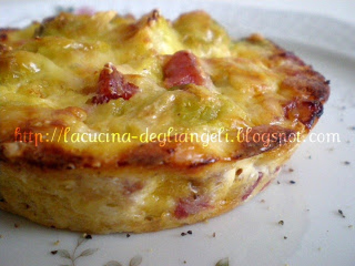 Gratin di cavolini di Bruxelles