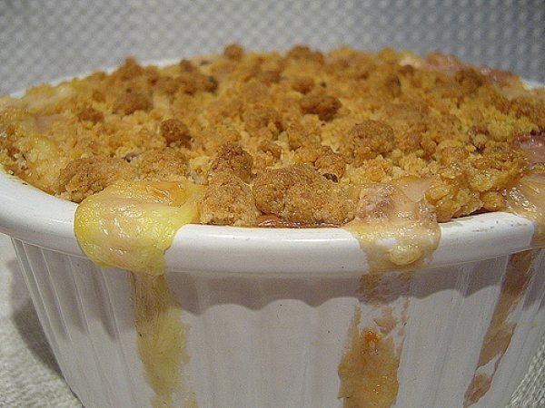 Gratin di zucca, cavolo rosso e formaggio comté con briciole, foto 2