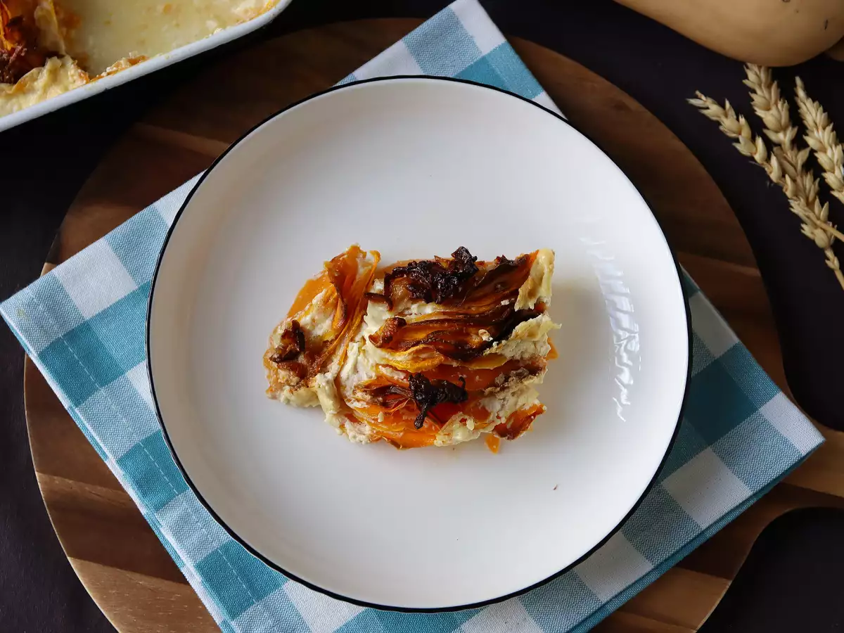Gratin di zucca in friggitrice ad aria - foto 6