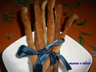 Grissini al grano saraceno e semi di zucca