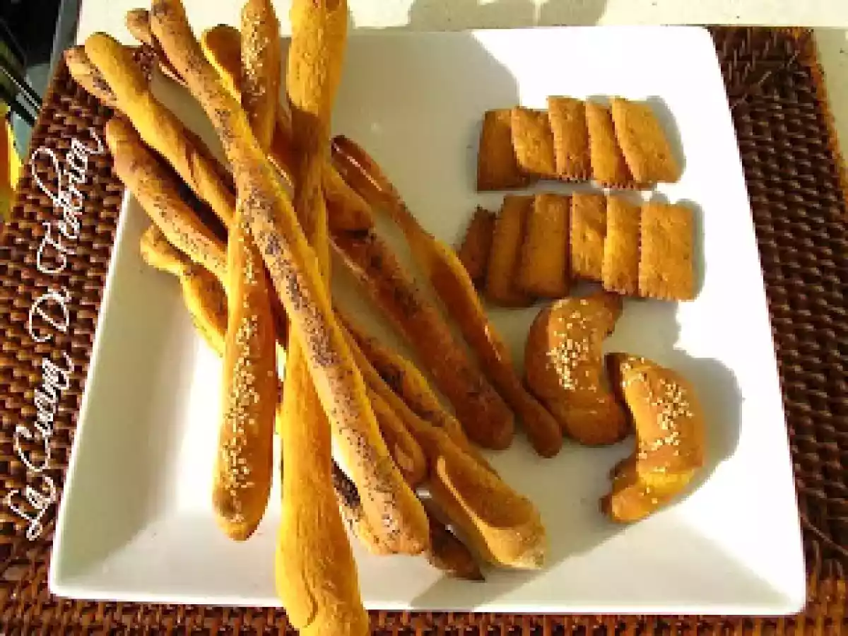 Grissini e cracker di zucca - foto 2