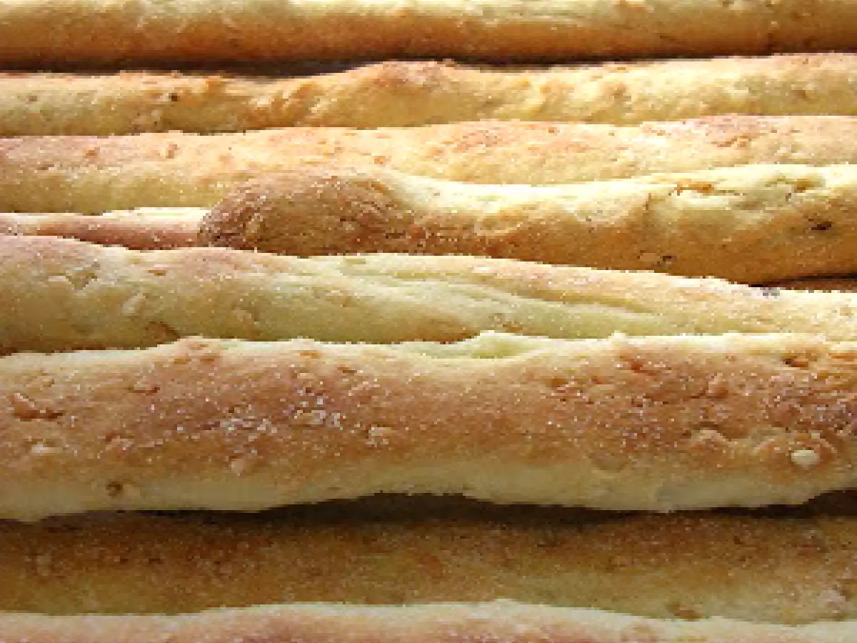 Grissini Torinesi al Sesamo