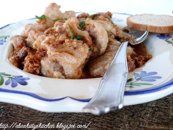 Gulash simil ungherese con menta e ginepro