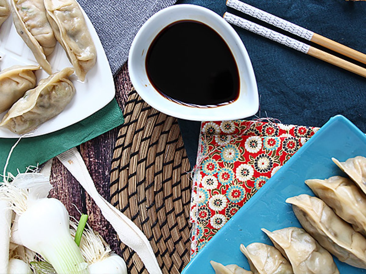 Gyoza di pollo con funghi e carote - foto 3