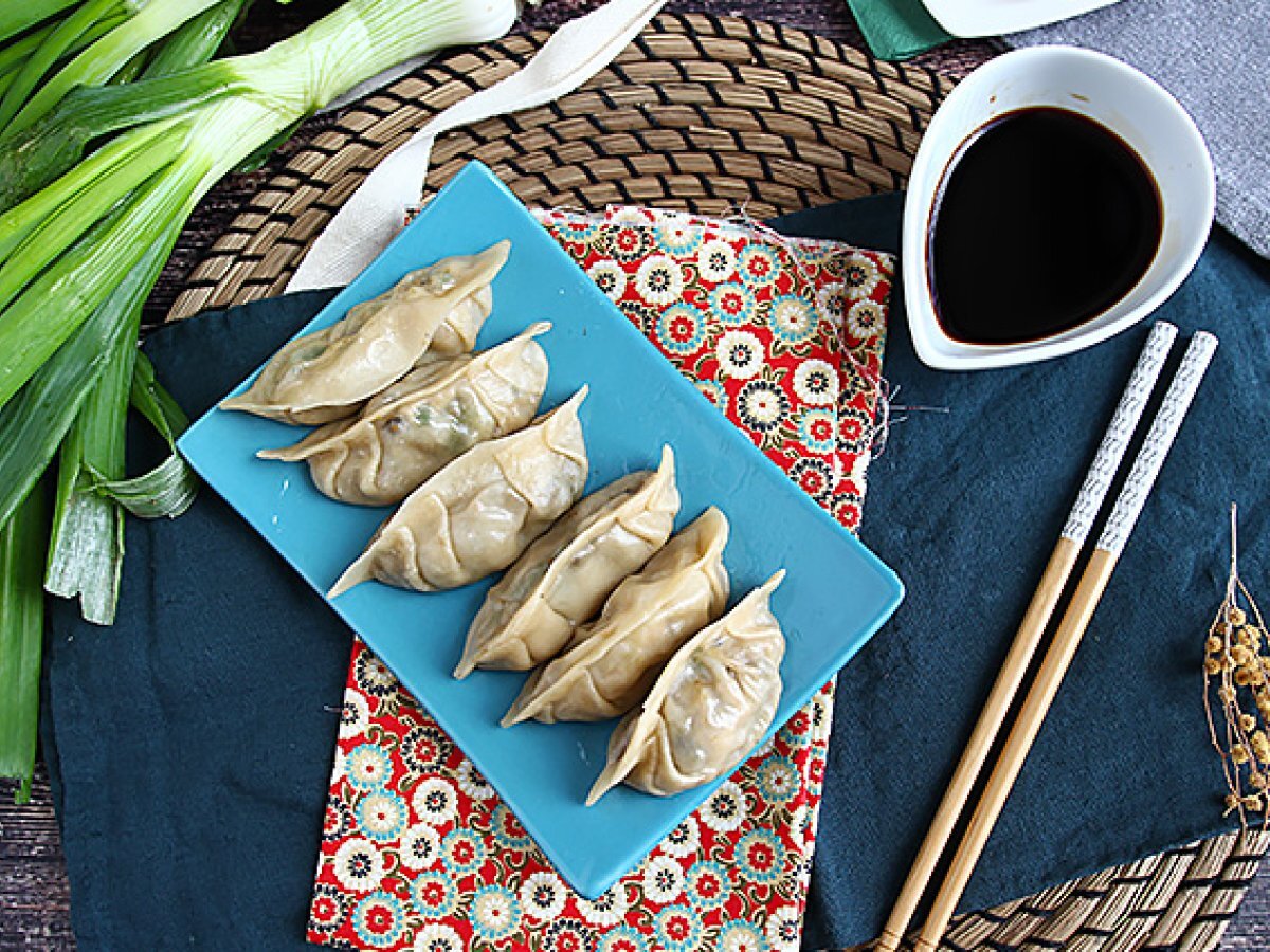 Gyoza di pollo con funghi e carote - foto 6