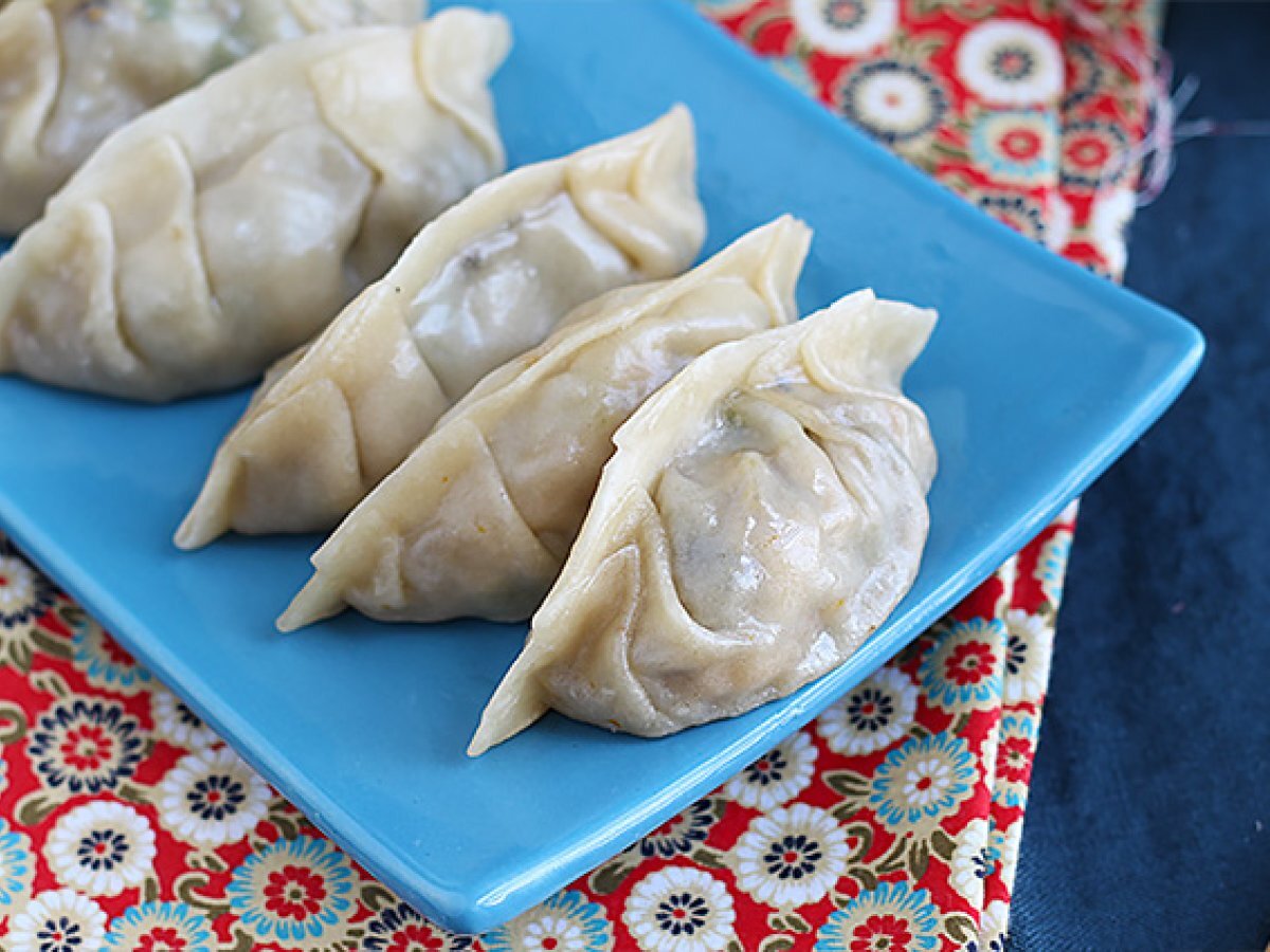 Gyoza di pollo con funghi e carote - foto 7