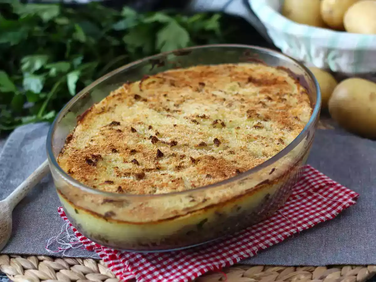 Hachis parmentier, il delizioso piatto gratinato francese