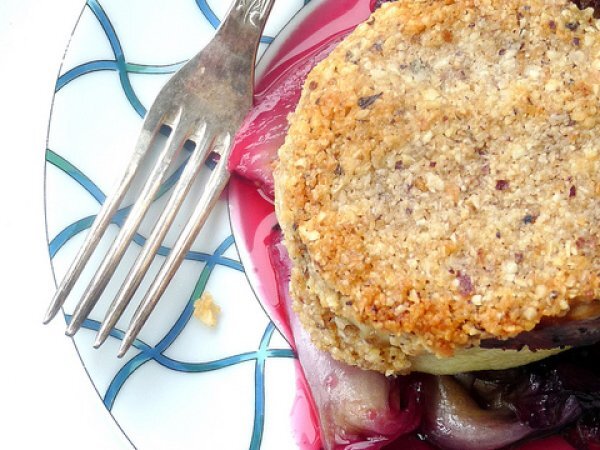 Hamburger di arrosto di maiale gratinato al panettone, foto 2