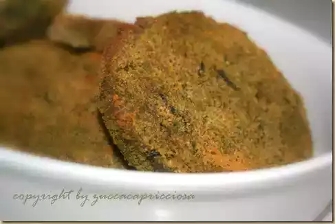 Hamburger di spinaci impanati