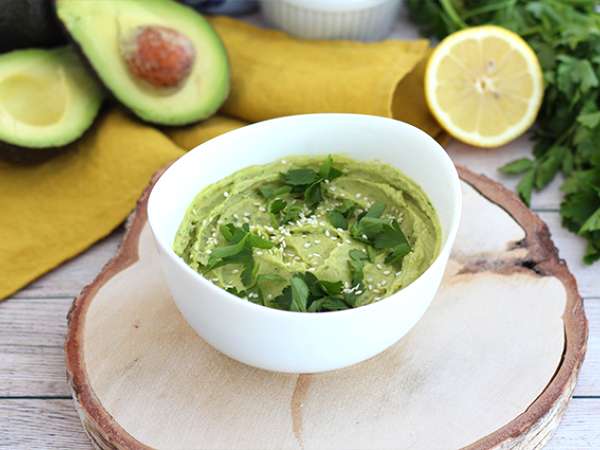 Hummus all'avocado Hummus all'avocado