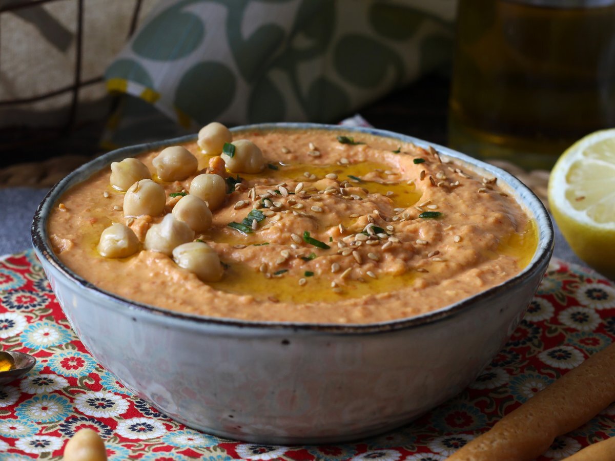 Hummus di peperoni