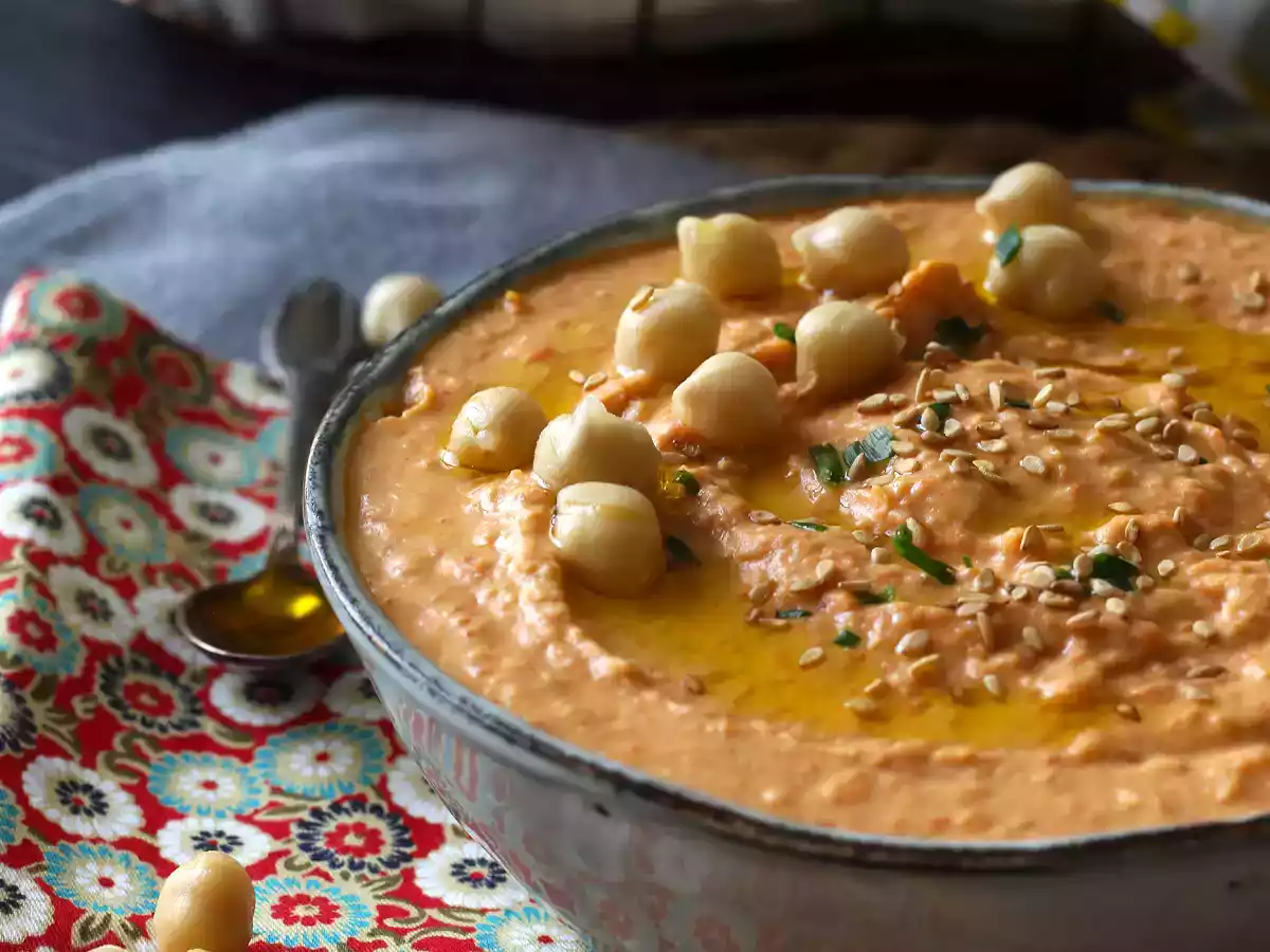 Hummus di peperoni - foto 3