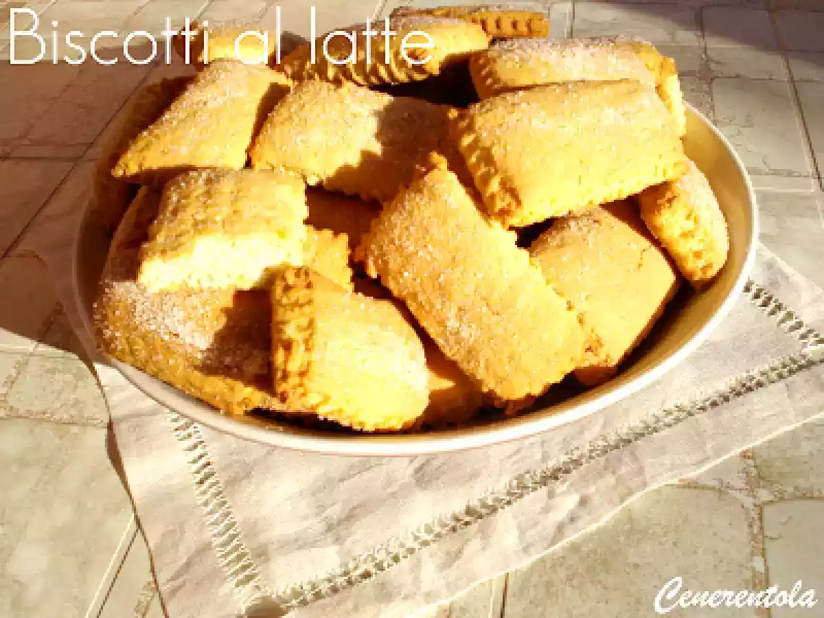 I biscotti al latte della nonna!