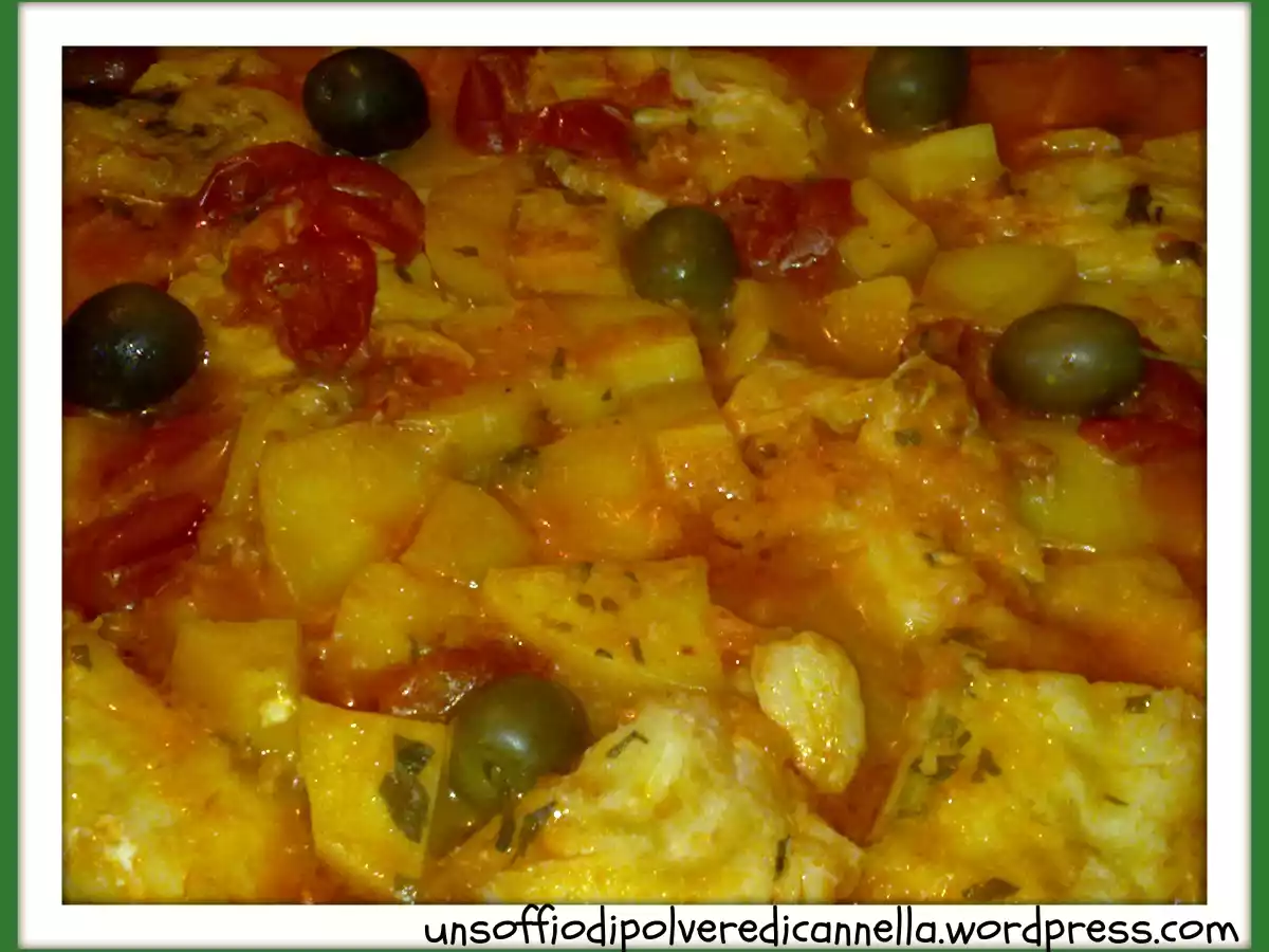 I BOCCONCINI DI BACCALA' E PATATE IN UMIDO