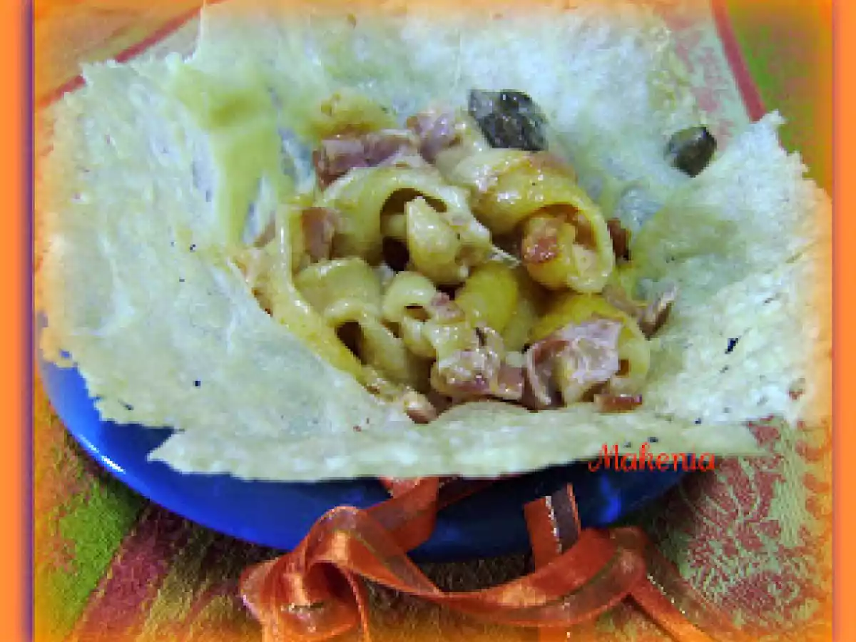 I fidanzati capresi pasticciati ai funghi in cestino croccante