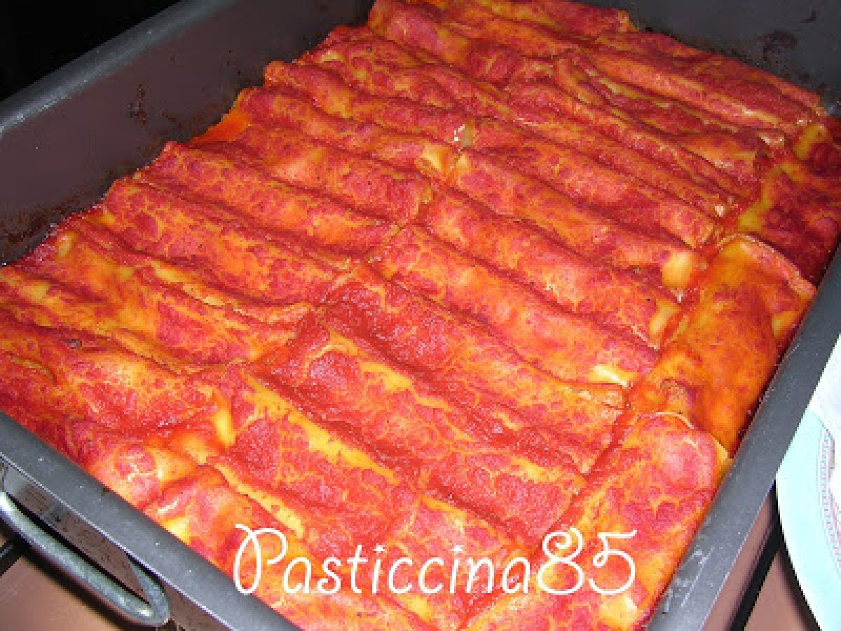 I miei cannelloni semplici e veloci