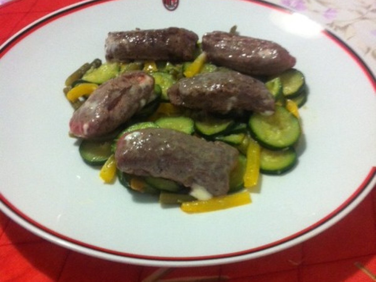 I miei deliziosi involtini di carne