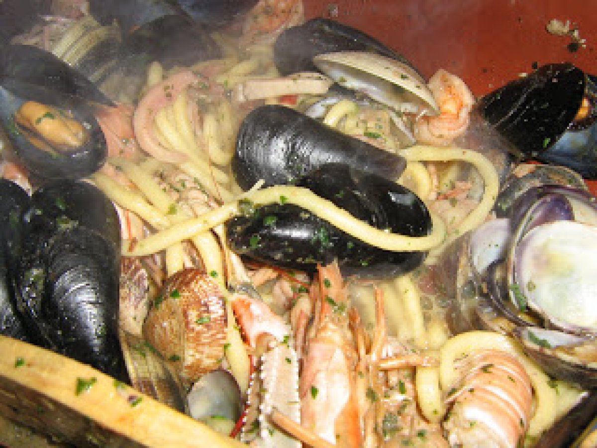 I MIEI SPAGHETTI ALLO SCOGLIO!!! - foto 3