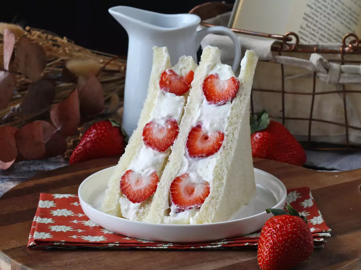 Ichigo sando: il sandwich giapponese alle fragole soffice e irresistibile - foto 2
