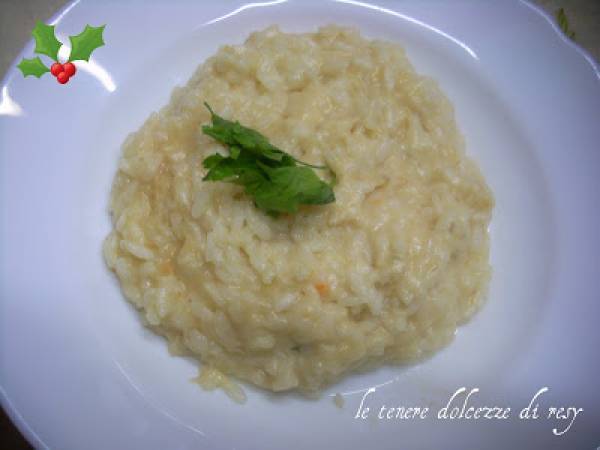 Risotto Di Natale.Idee Per Il Natale Risotto Con Salmone E Scamorza Ricetta Petitchef