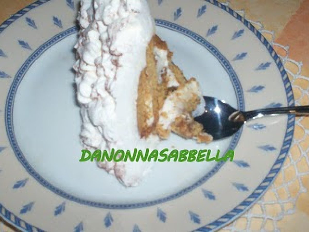 IGLOO DOLCE CON BISCOTTI DIGESTIVE, CREMA CHANTILLY E PANNA - foto 3