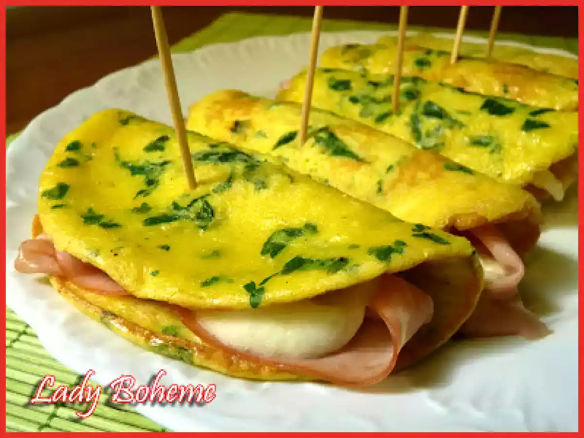 Il cavallo pensionato & le mini omelettes con mortadella e mozzarella - foto 2