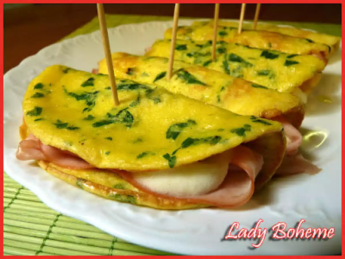 Il cavallo pensionato & le mini omelettes con mortadella e mozzarella - foto 3