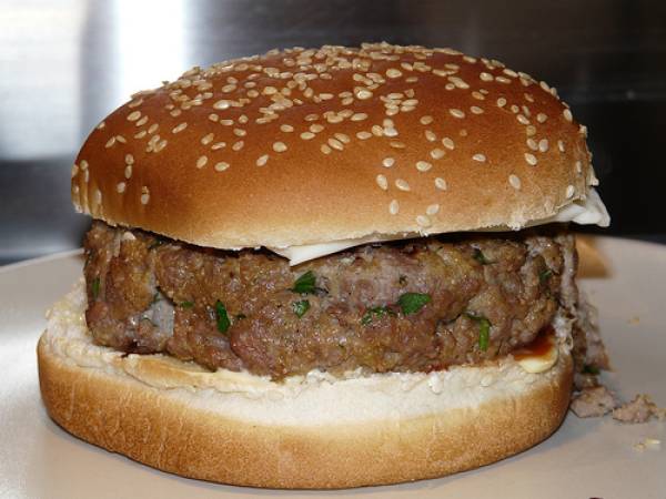 Il mio hamburger fatto a mano