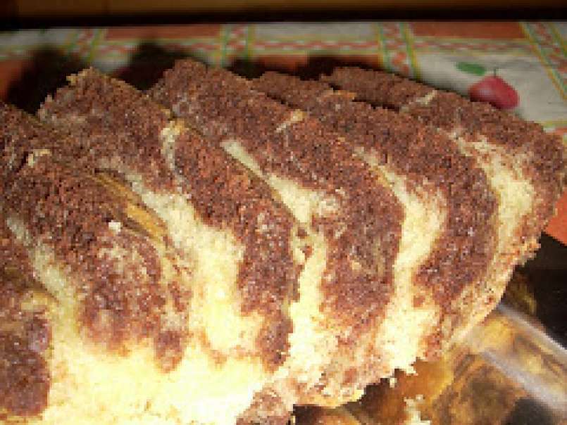 Il plum cake più soffice del mondo marmorizzato al cacao - foto 2