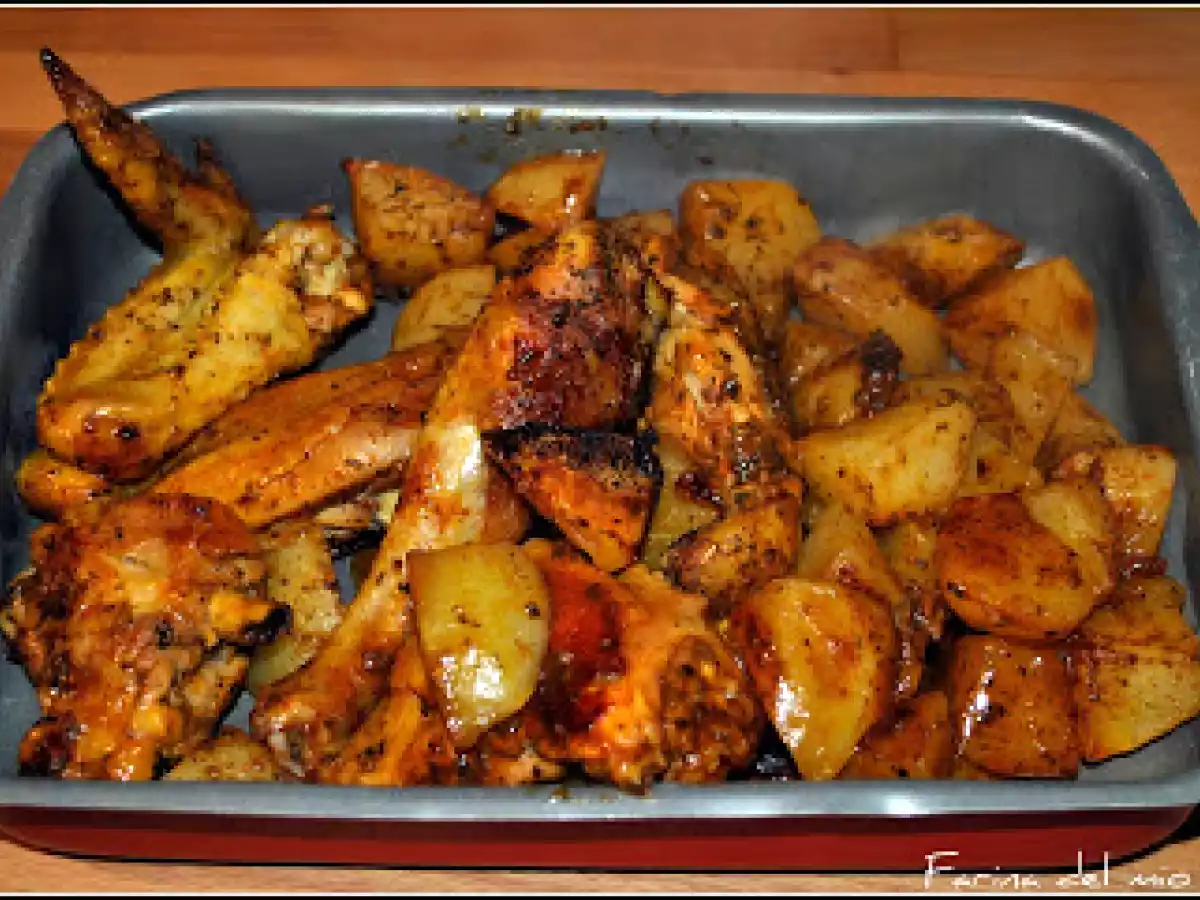 Il pollo e le patate...nel saccoccio!!! - foto 2