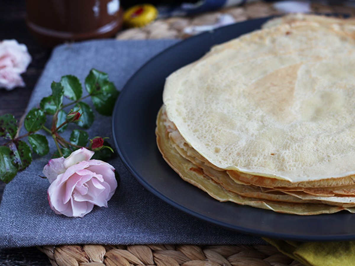 Impasto per crêpes con la birra - ricetta senza lattosio - foto 2