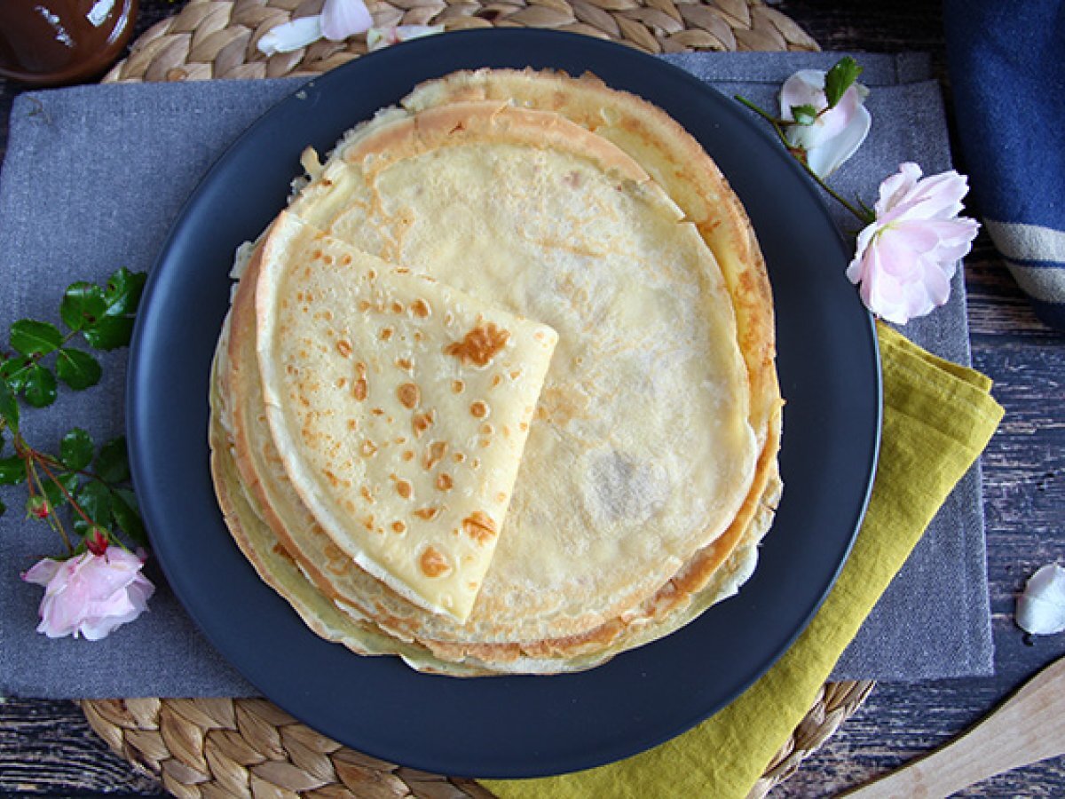 Impasto per crêpes con la birra - ricetta senza lattosio - foto 4