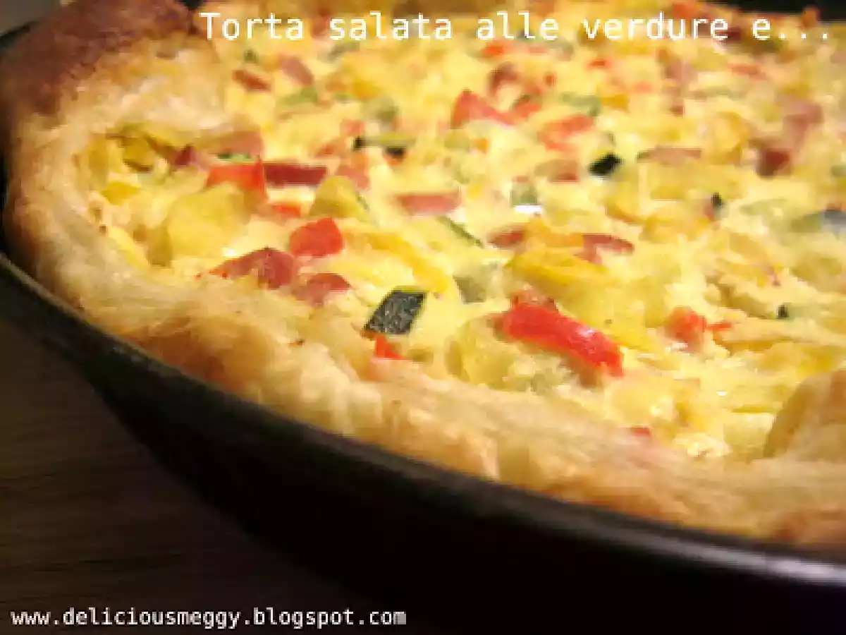 In principio fu la torta, Salata, Alle verdure