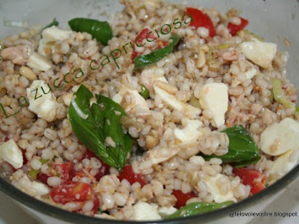 Insalata d'orzo perlato