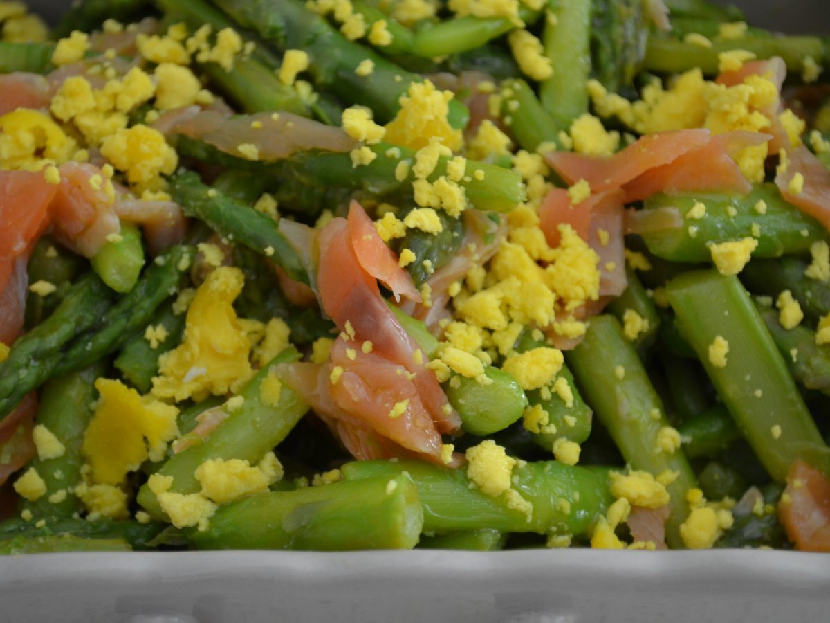 Insalata di asparagi e salmone - foto 2