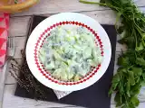 Insalata di cetrioli con salsa yogurt, foto 2