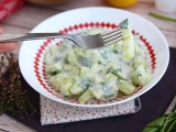 Insalata di cetrioli con salsa yogurt, foto 3