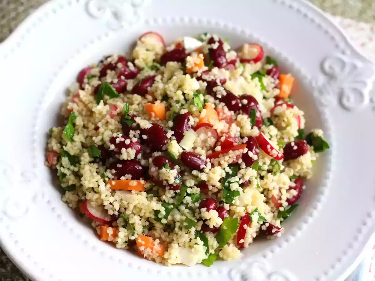 Insalata di cous cous, una ricetta sana ed equilibrata - foto 4