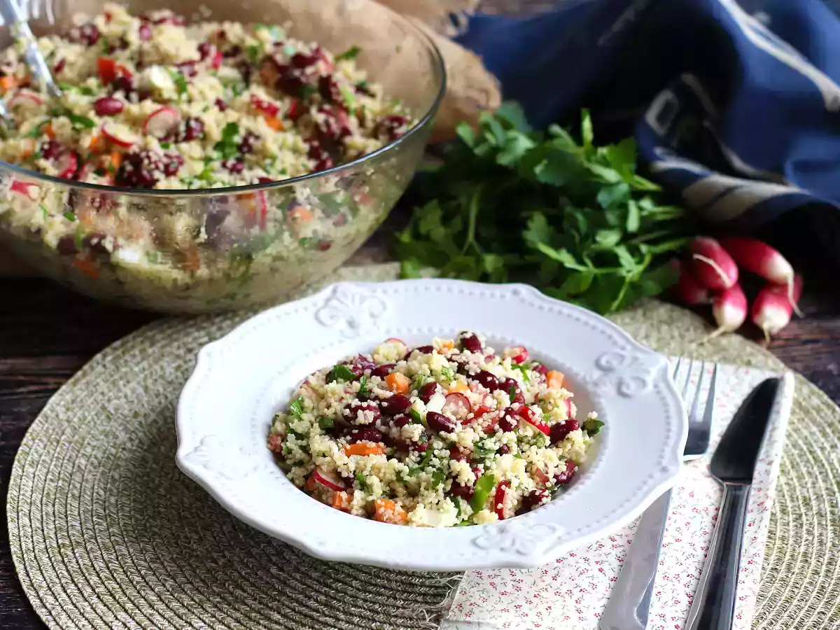 Insalata di cous cous, una ricetta sana ed equilibrata - foto 5