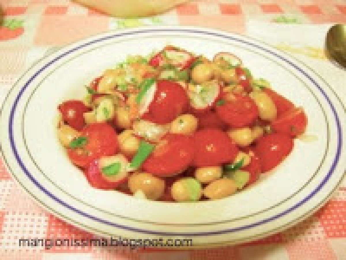 Insalata di fagioli borlotti