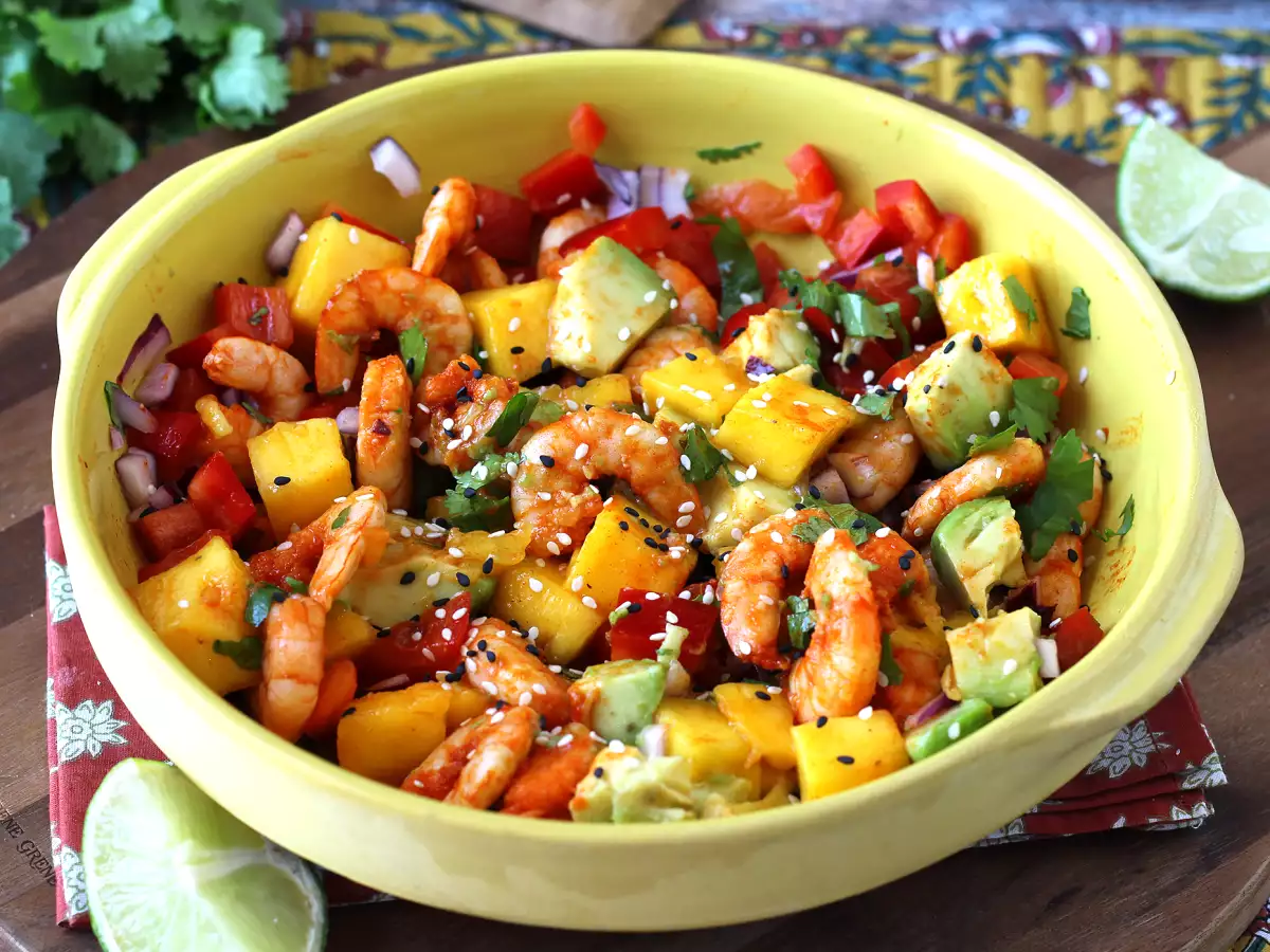Insalata di gamberetti e mango: fresca, esotica e perfetta per l’estate - foto 4