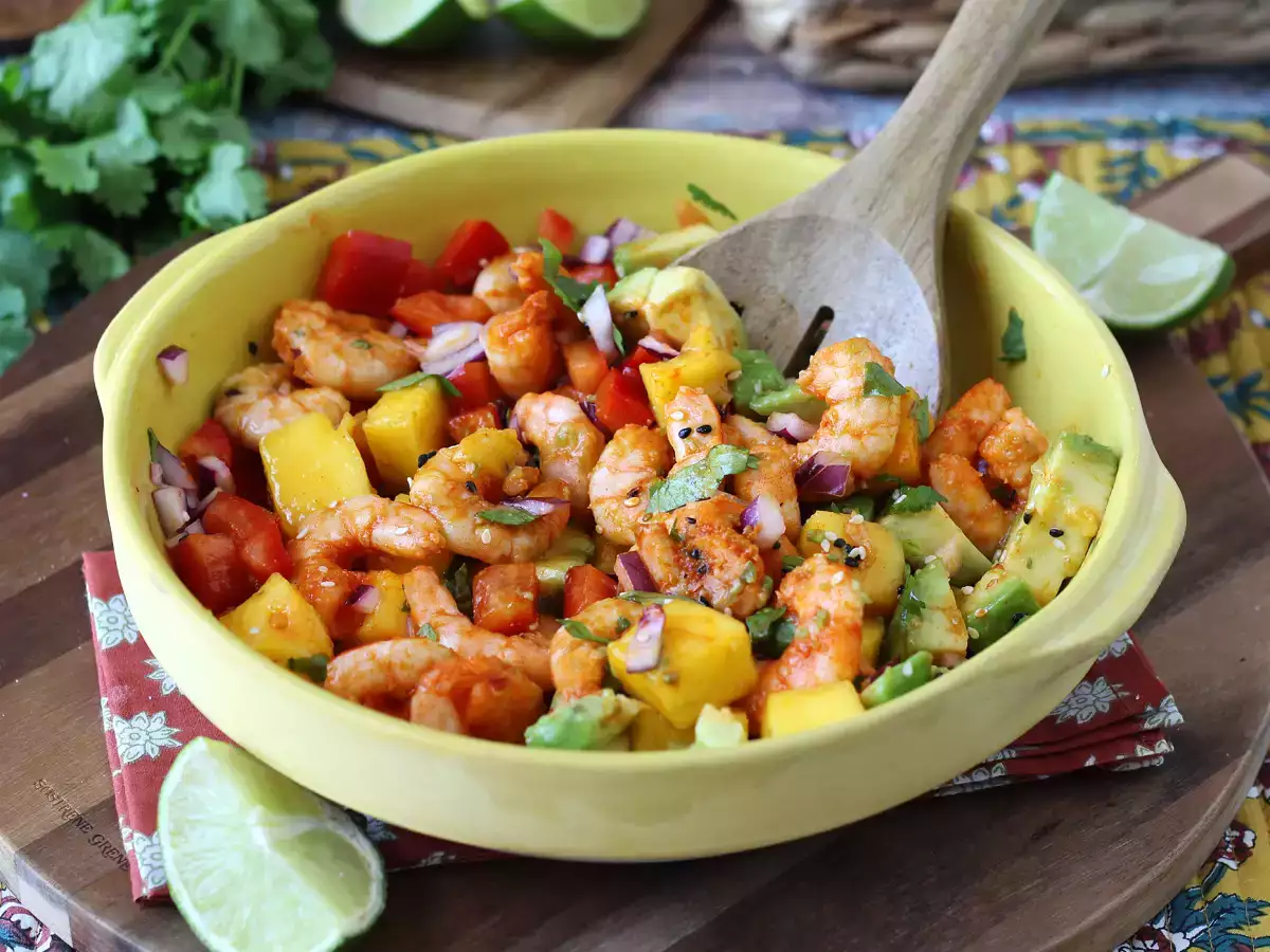 Insalata di gamberetti e mango: fresca, esotica e perfetta per l’estate - foto 6