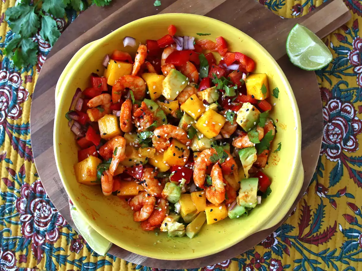 Insalata di gamberetti e mango: fresca, esotica e perfetta per l’estate - foto 7