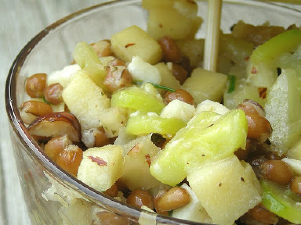 Insalata di grano, zucchine e mele - foto 2