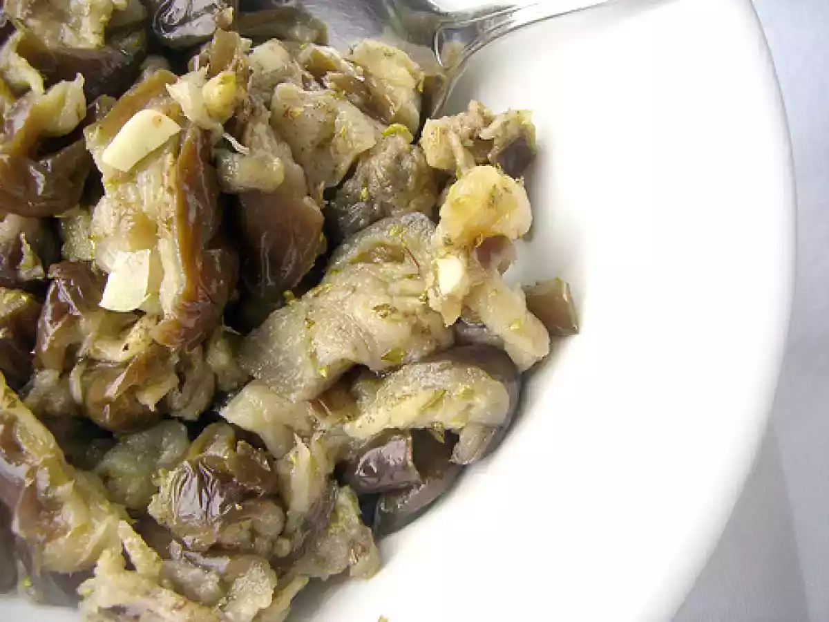 Insalata di melanzane all'aceto - foto 2