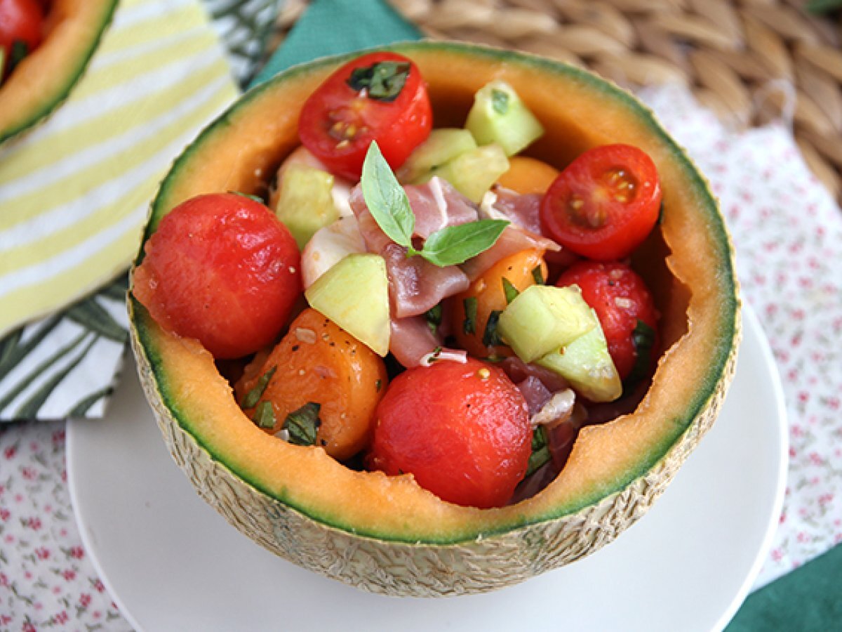 Insalata di melone estiva