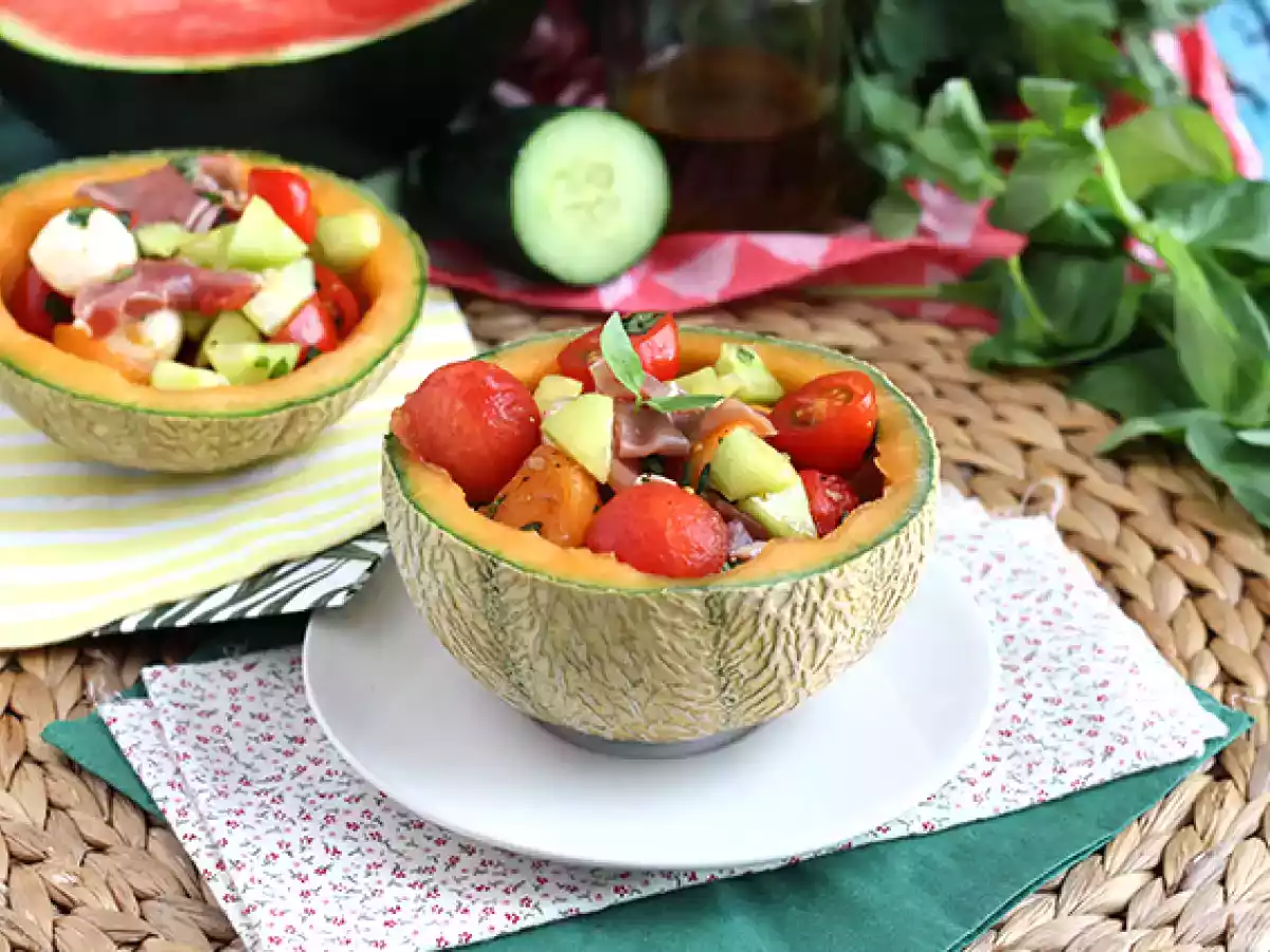 Insalata di melone estiva - foto 2