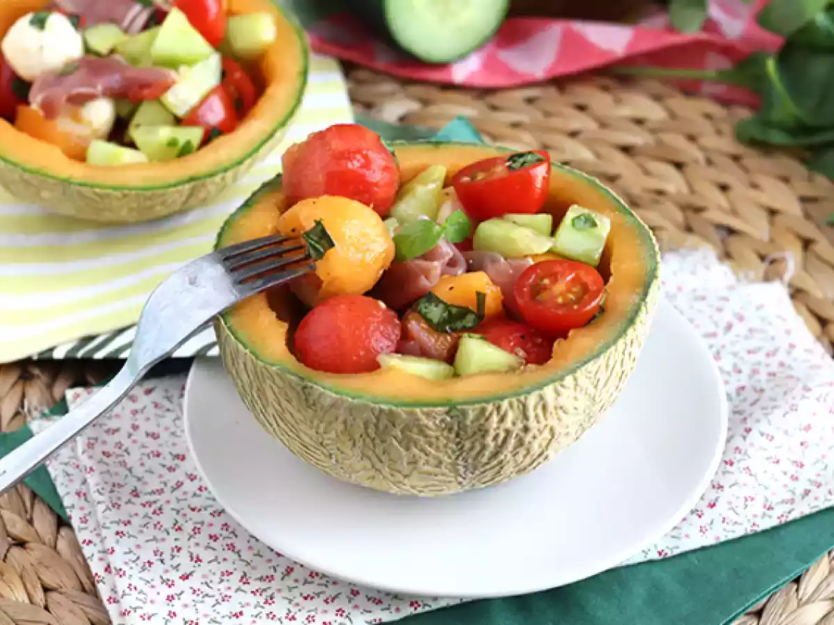 Insalata di melone estiva - foto 3